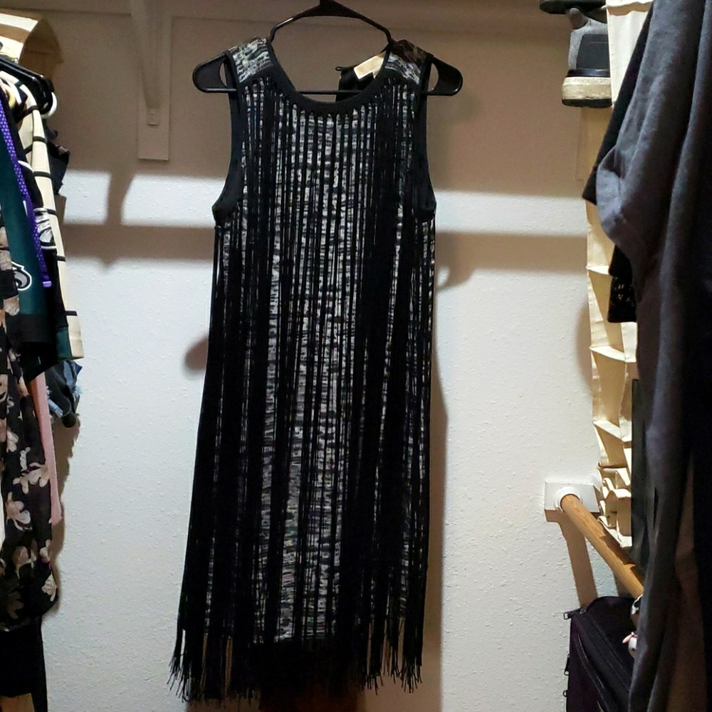 Michael Kors frill layer cocktail dress